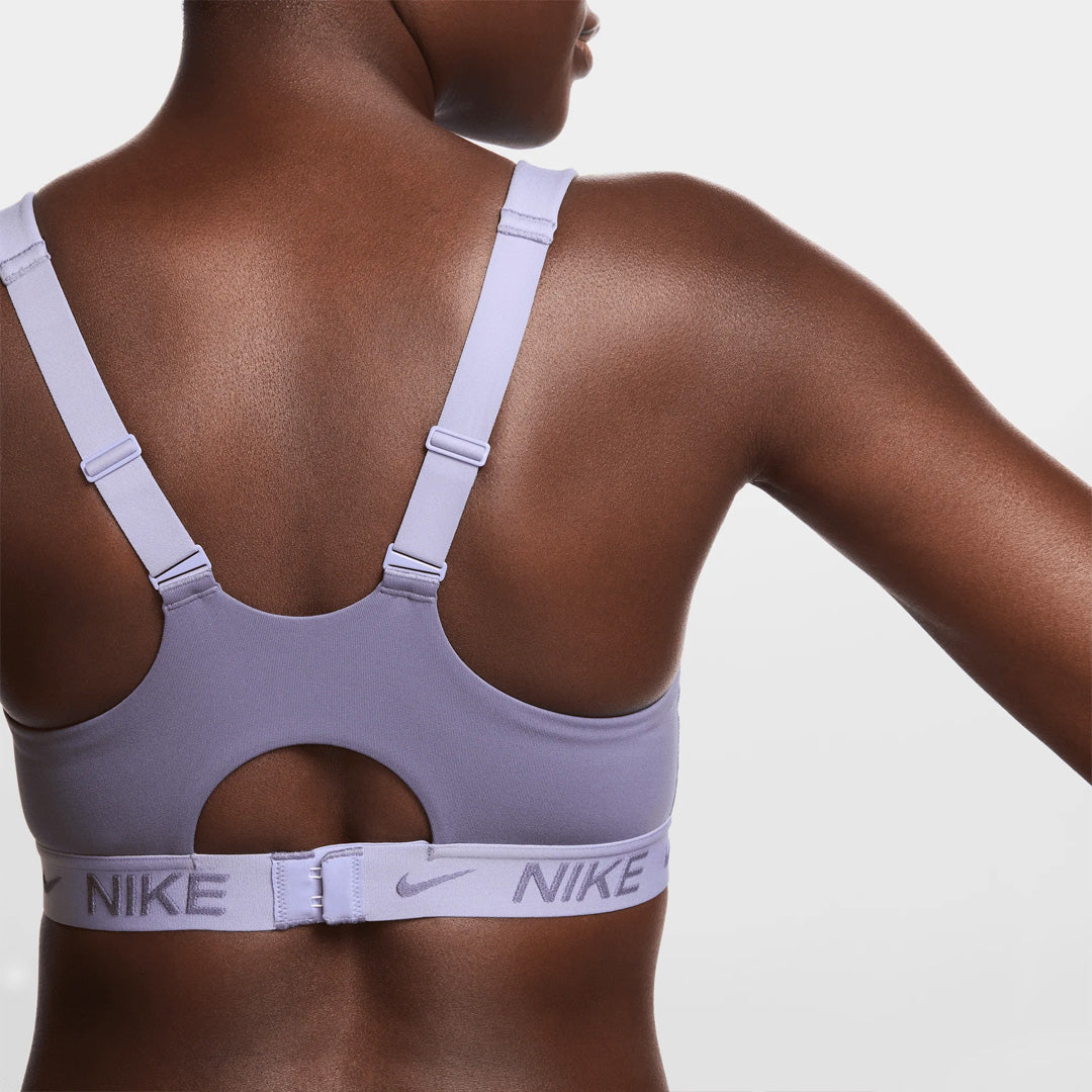 Nike Indy High-Support Padded Adjustable Women's Sports Bra - Lilac Ice/Dusty Amethyst
