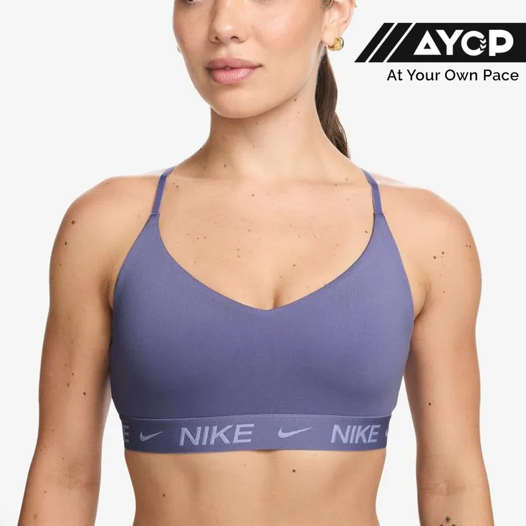 Nike Indy Light-Support Padded Adjustable Women's Sports Bra - Dusty Amethyst