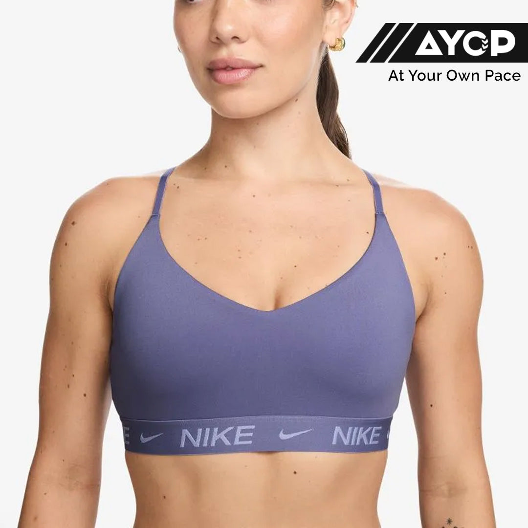 Nike Indy Light-Support Padded Adjustable Women's Sports Bra - Dusty Amethyst