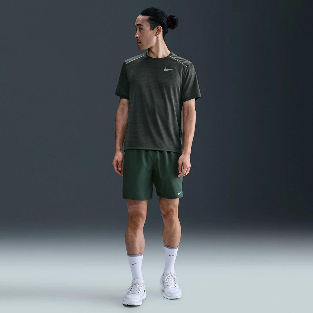 Nike Dri-FIT Miler Men's Running T-Shirt - Royal Green