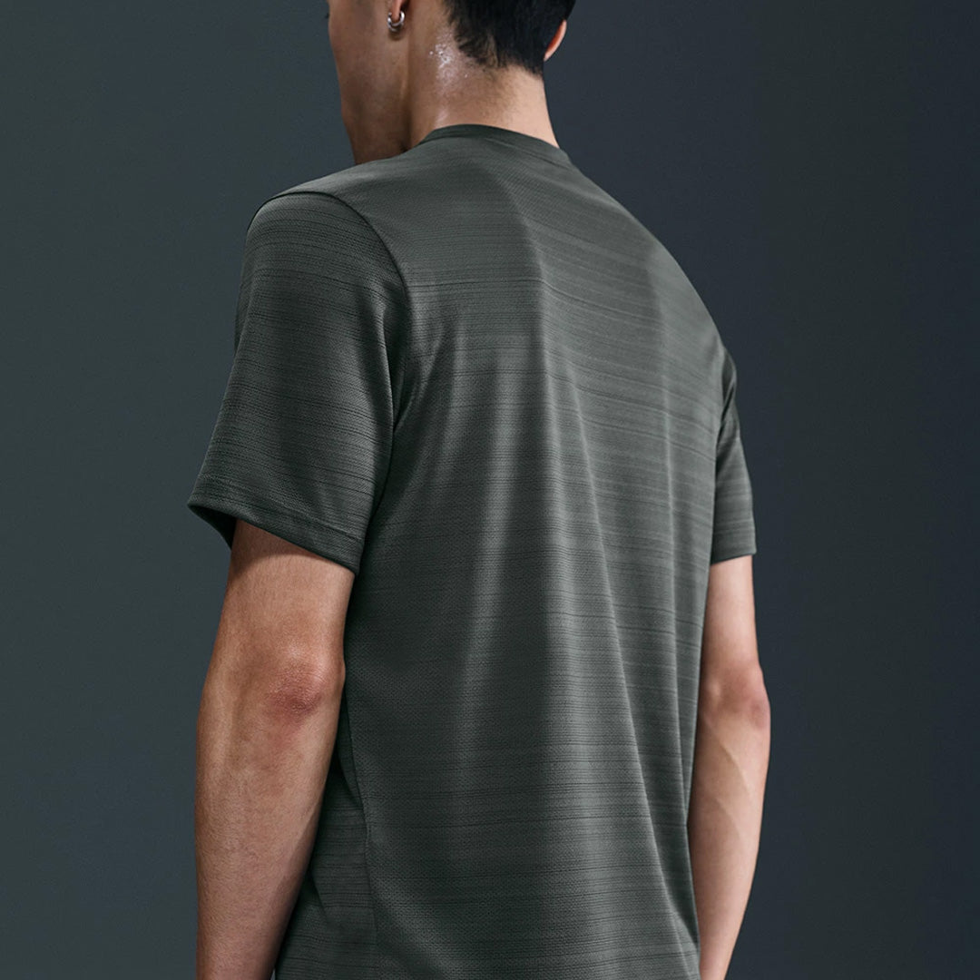 Nike Dri-FIT Miler Men's Running T-Shirt - Royal Green