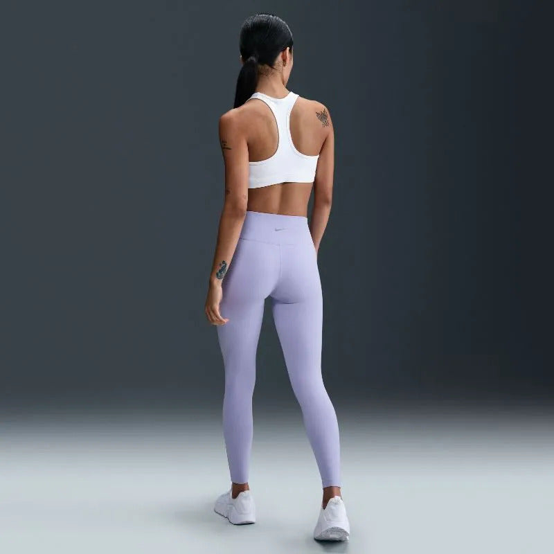 Nike One Seamless High Waisted Full Length Leggings - Lilac Ice