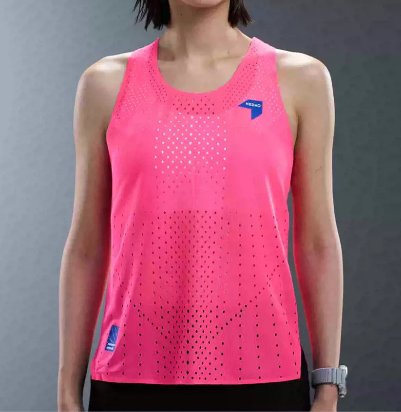 Women's Nedao QiFlow Racing Singlet V4.0 - Pink