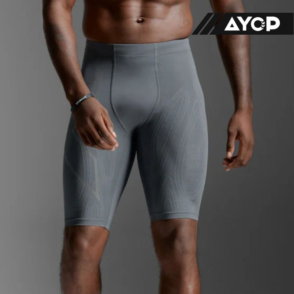 2XU MCS Light Speed Men’s Racing Compression Short  - Turbulence/Black Reflective