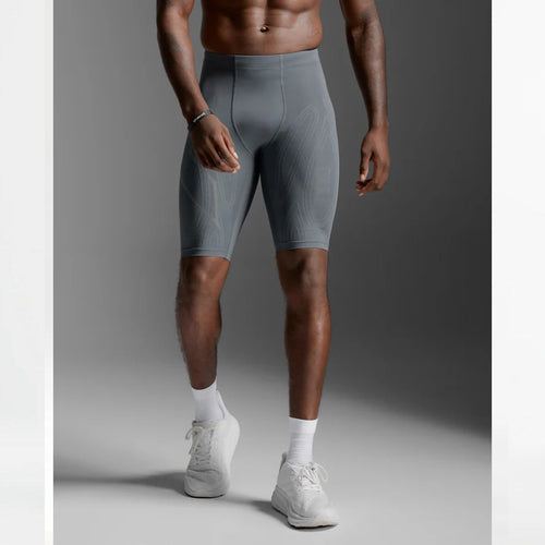 2XU MCS Light Speed Men’s Racing Compression Short  - Turbulence/Black Reflective