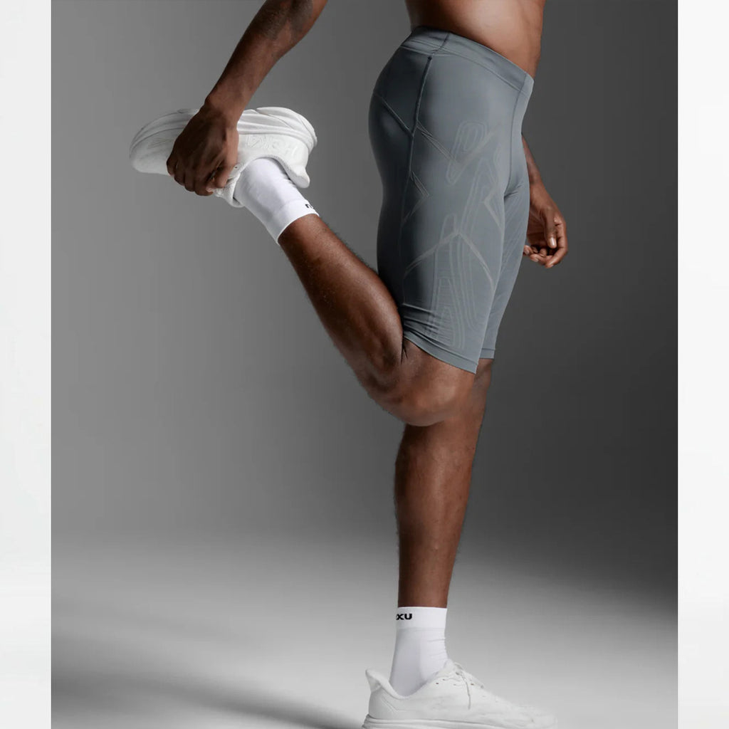 2XU MCS Light Speed Men’s Racing Compression Short  - Turbulence/Black Reflective