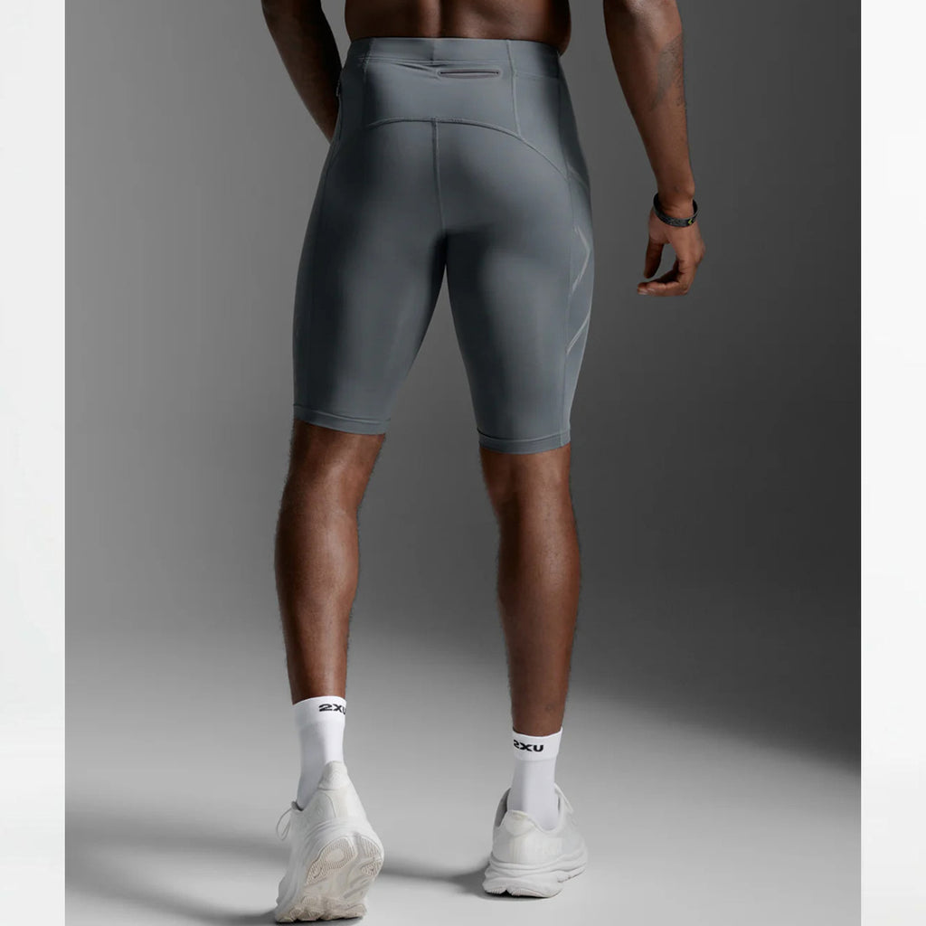 2XU MCS Light Speed Men’s Racing Compression Short  - Turbulence/Black Reflective