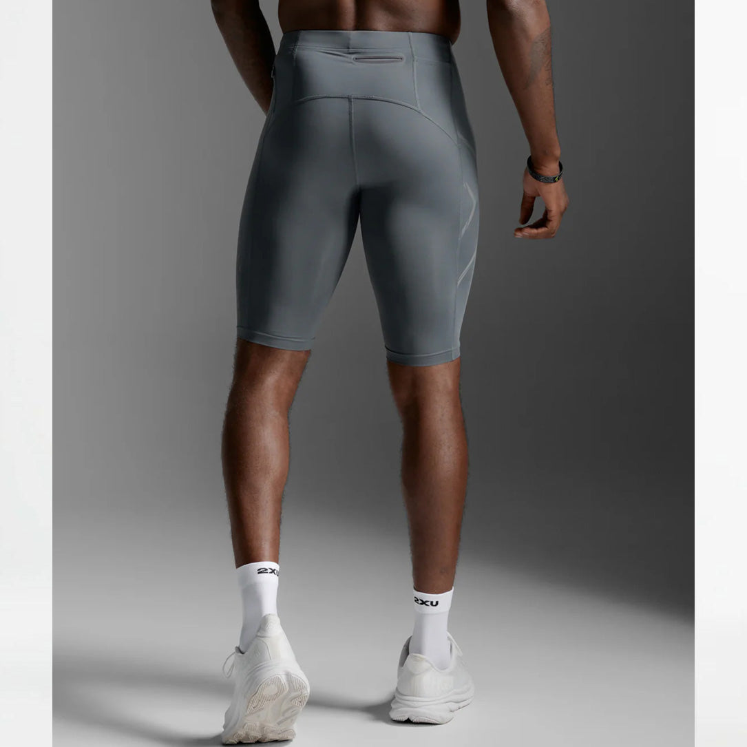 2XU MCS Light Speed Men’s Racing Compression Short  - Turbulence/Black Reflective