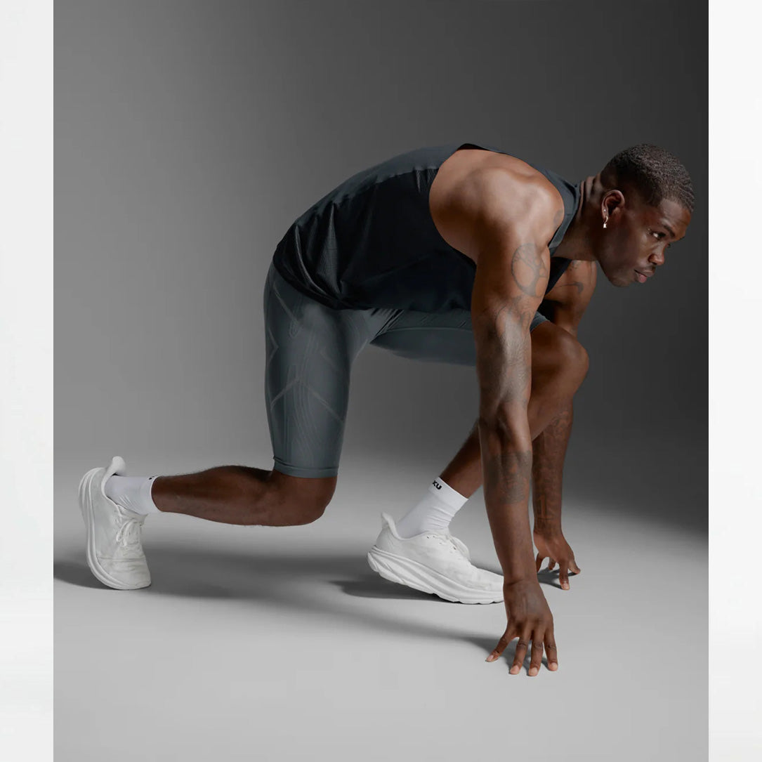 2XU MCS Light Speed Men’s Racing Compression Short  - Turbulence/Black Reflective