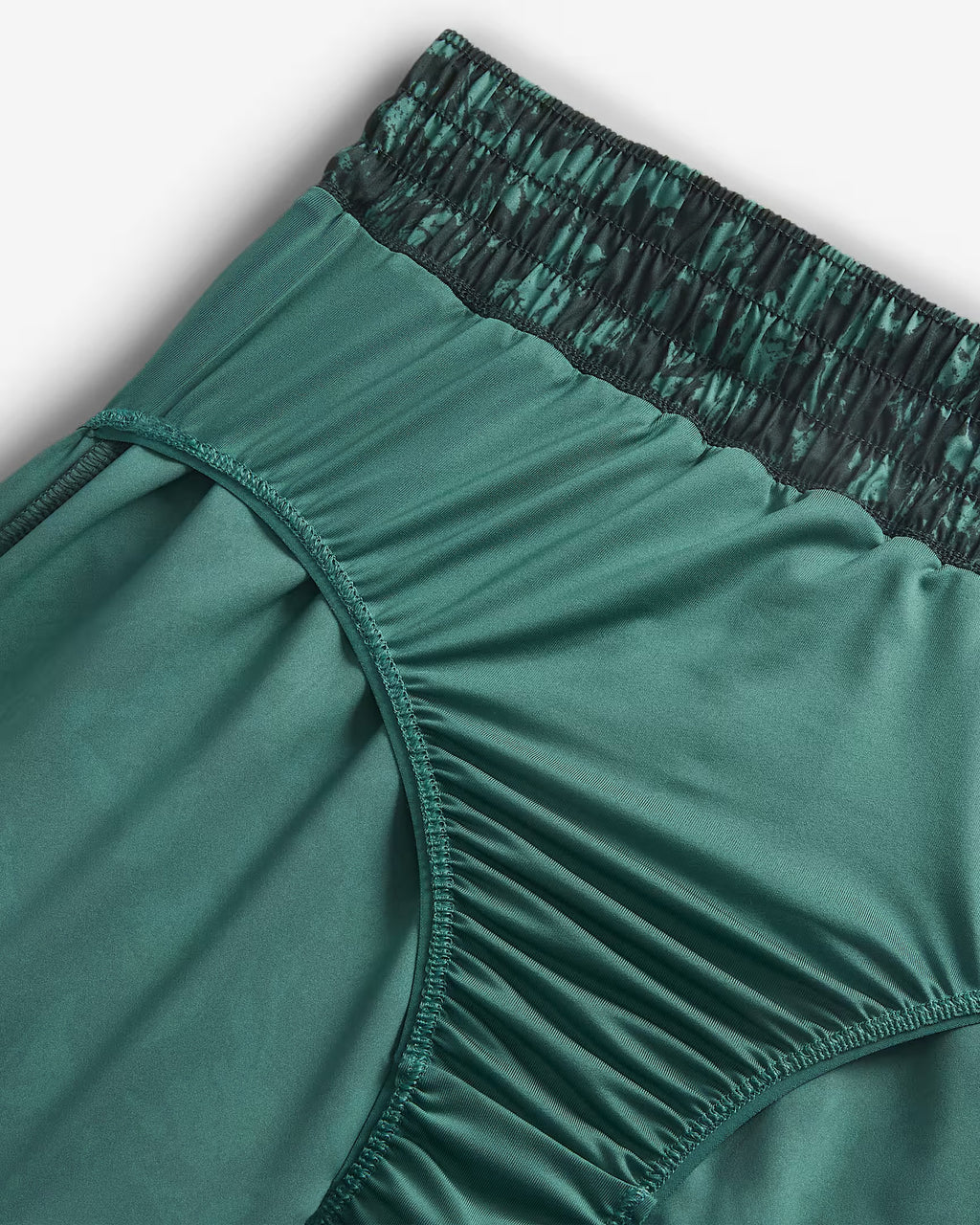 Nike One Tempo Printed Running Shorts - Vintage Green