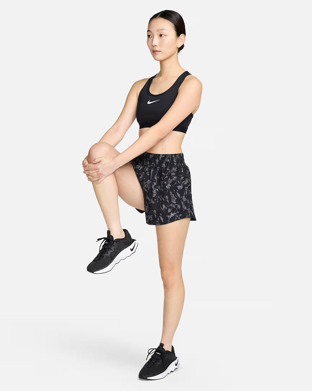 Nike One Tempo Printed Women’s Running Shorts - Black