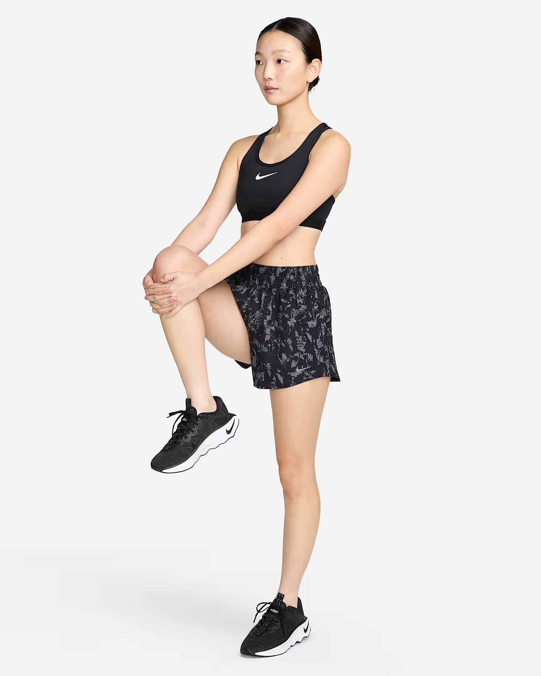 Nike One Tempo Printed Women’s Running Shorts - Black