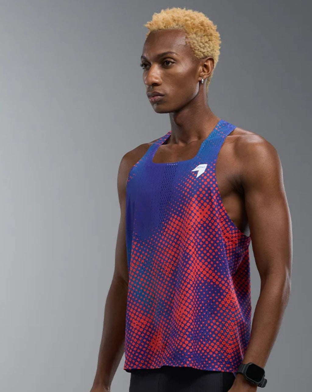 Nedao Men's QiFlow One Cut Vortex Men's Racing Singlet - Dynamic Blue