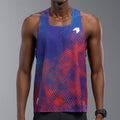 Nedao Men's QiFlow One Cut Vortex Men's Racing Singlet - Dynamic Blue