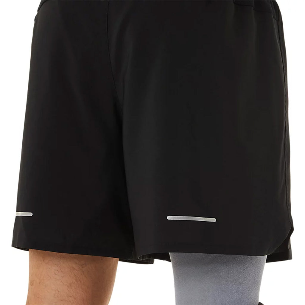 Asics Road 7-inch Men's Running Shorts - Performance Black