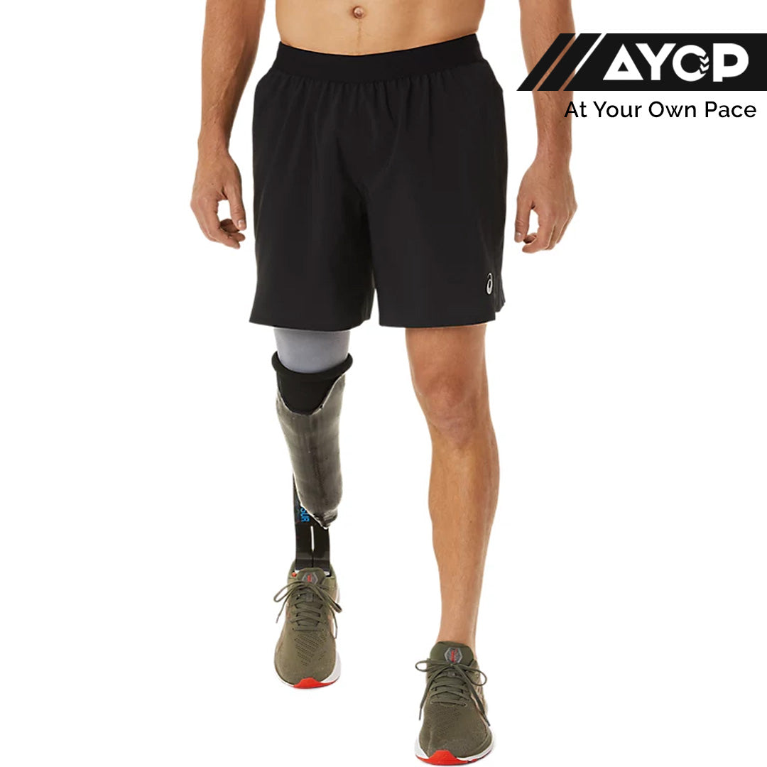 Asics Road 7-inch Men's Running Shorts - Performance Black