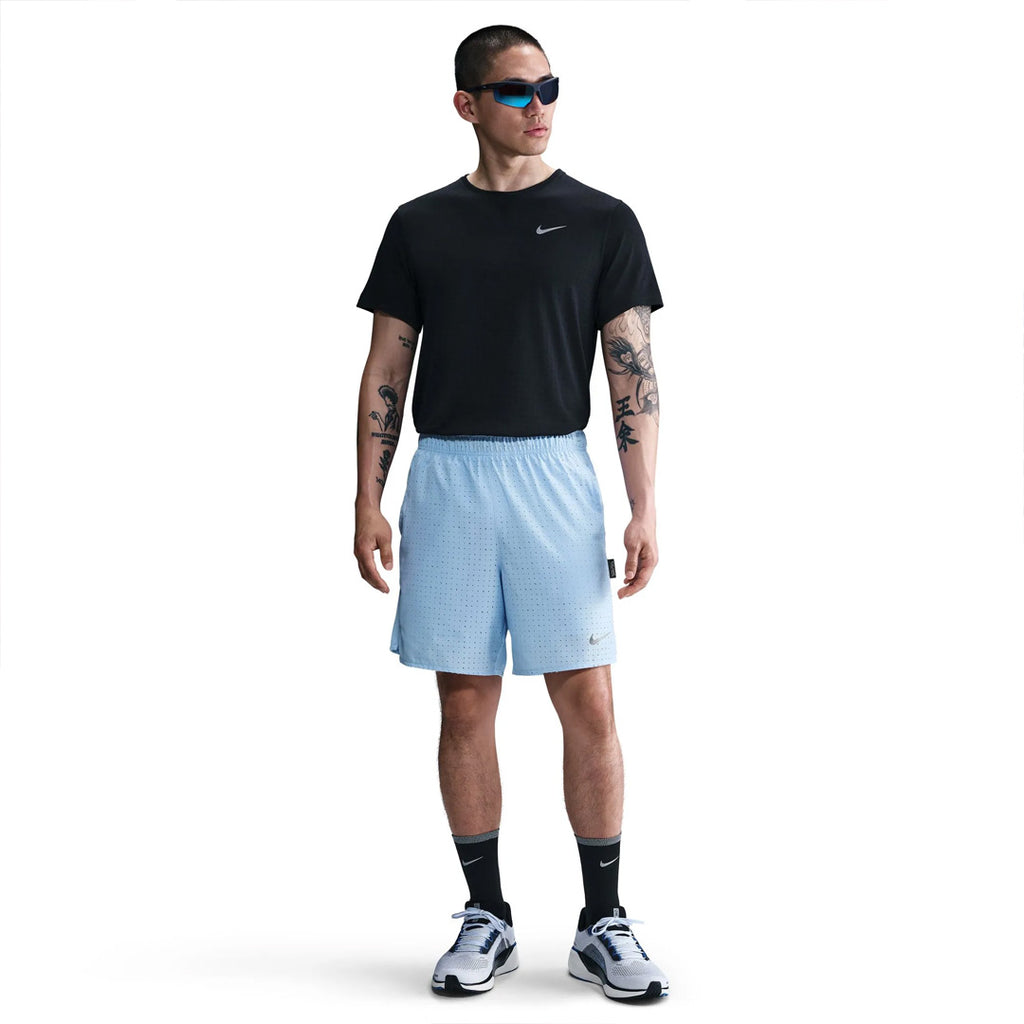 Nike Dri-FIT Challenger Breathe 7-inch 2-in-1 Men's Running Shorts - Psychic Blue