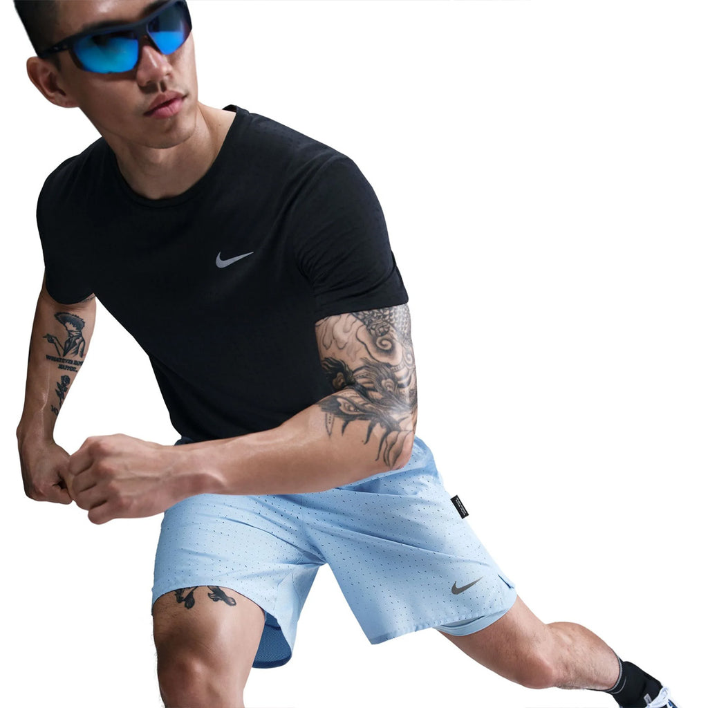 Nike Dri-FIT Challenger Breathe 7-inch 2-in-1 Men's Running Shorts - Psychic Blue