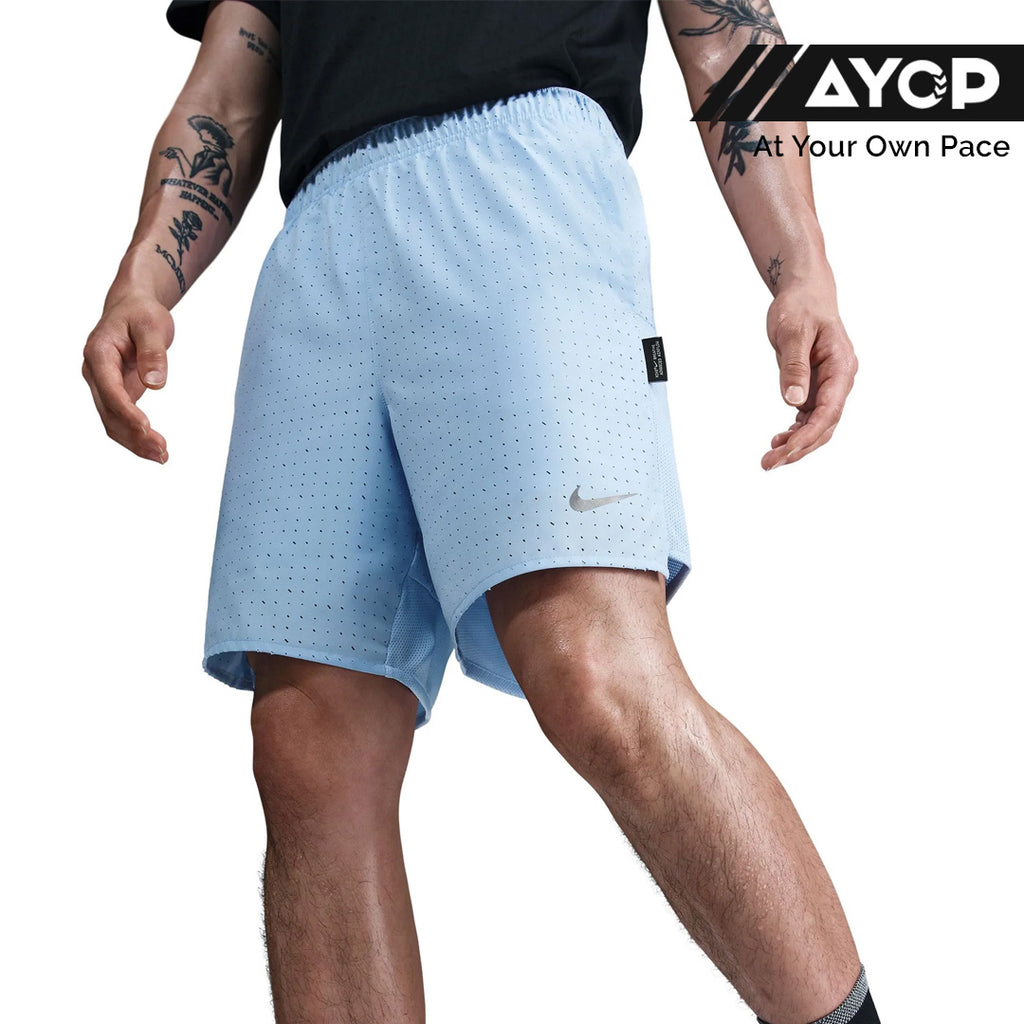 Nike Dri-FIT Challenger Breathe 7-inch 2-in-1 Men's Running Shorts - Psychic Blue