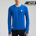 Nedao SwiftBreeze Ventilated Men's Running T-Shirt - Nedao Blue