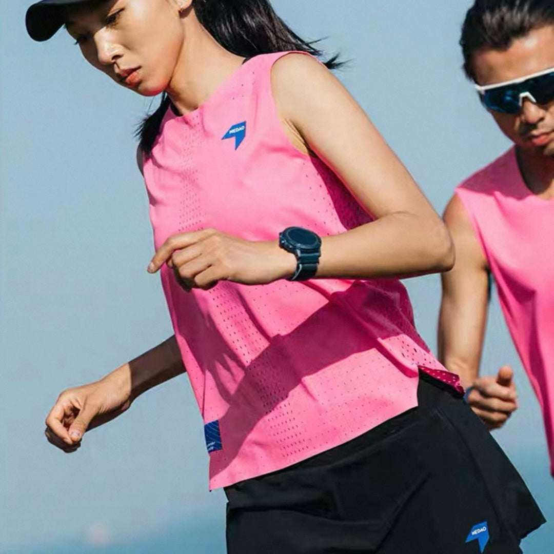 Nedao QiFlow Sleveless Women's Running Tank Top - Pink