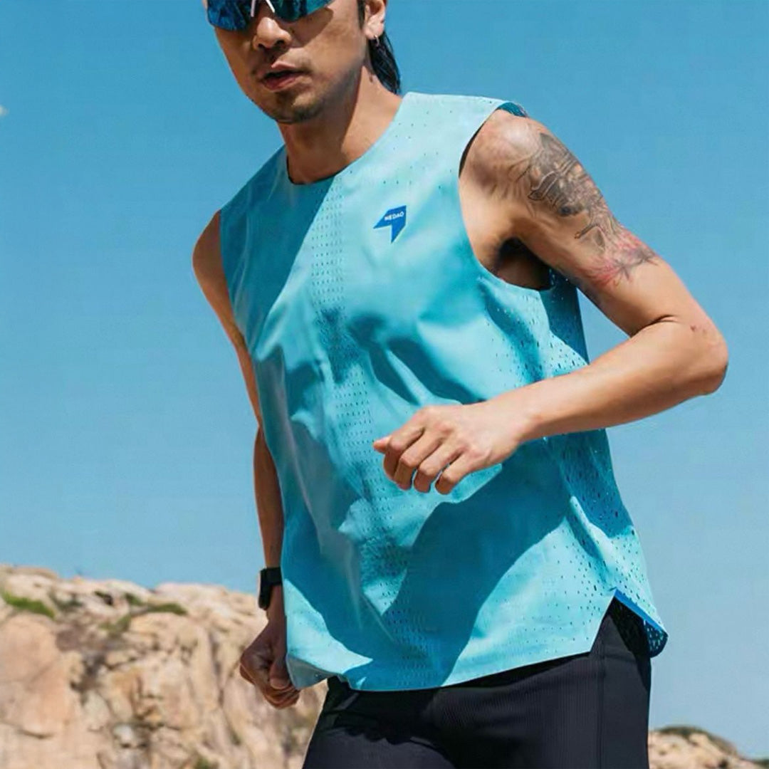 Nedao QiFlow Men's Racing Singlet - Neon