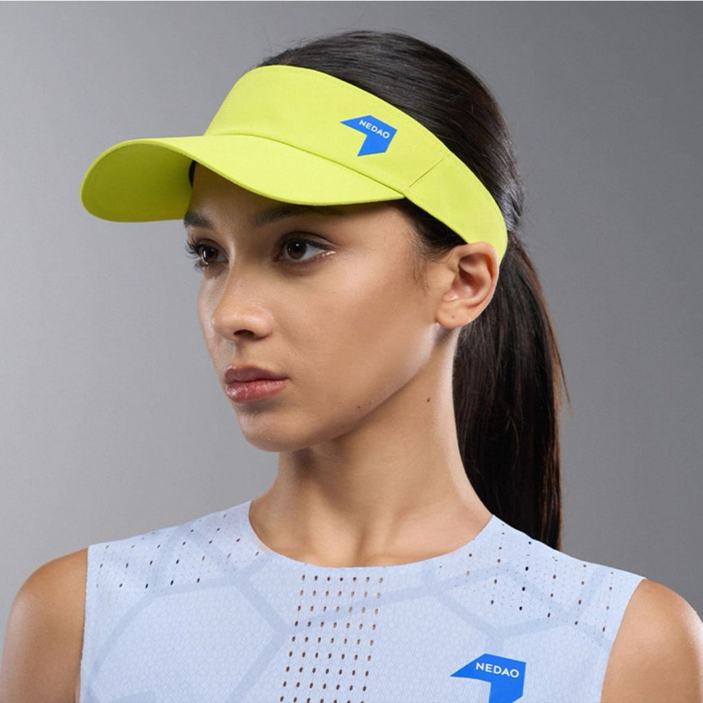 Nedao Running Visor Unisex Running Cap - Neon
