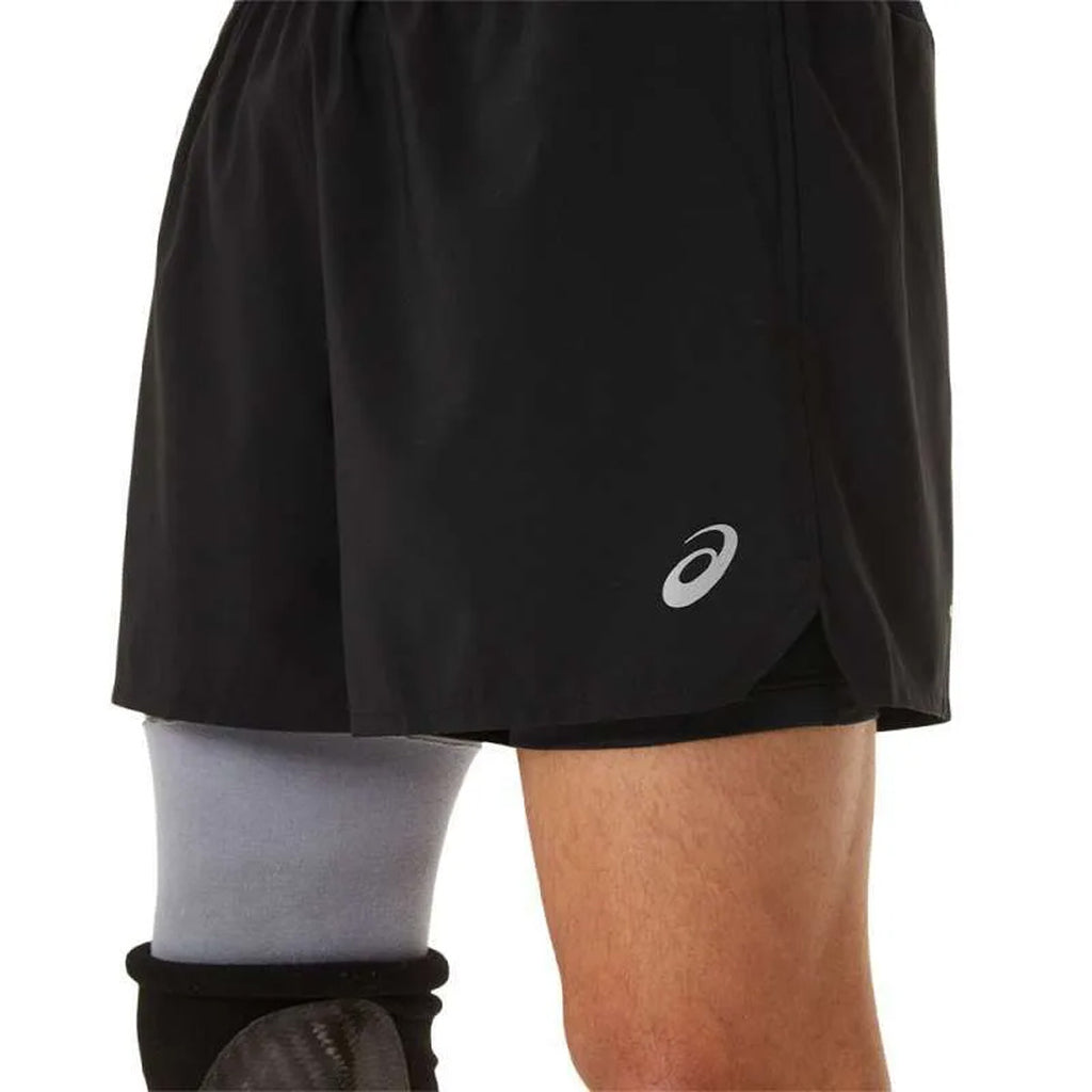 Asics Road 2-in-1 5-inch Men's Running Shorts - Performance Black