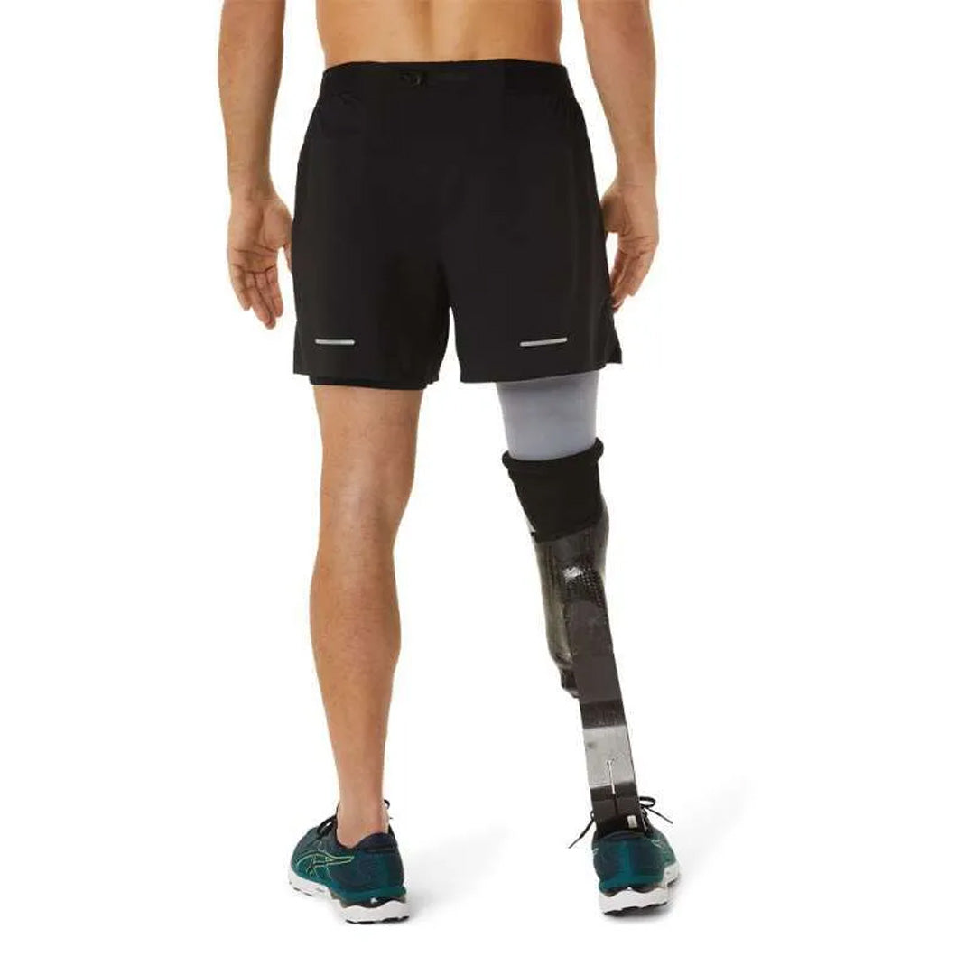 Asics Road 2-in-1 5-inch Men's Running Shorts - Performance Black