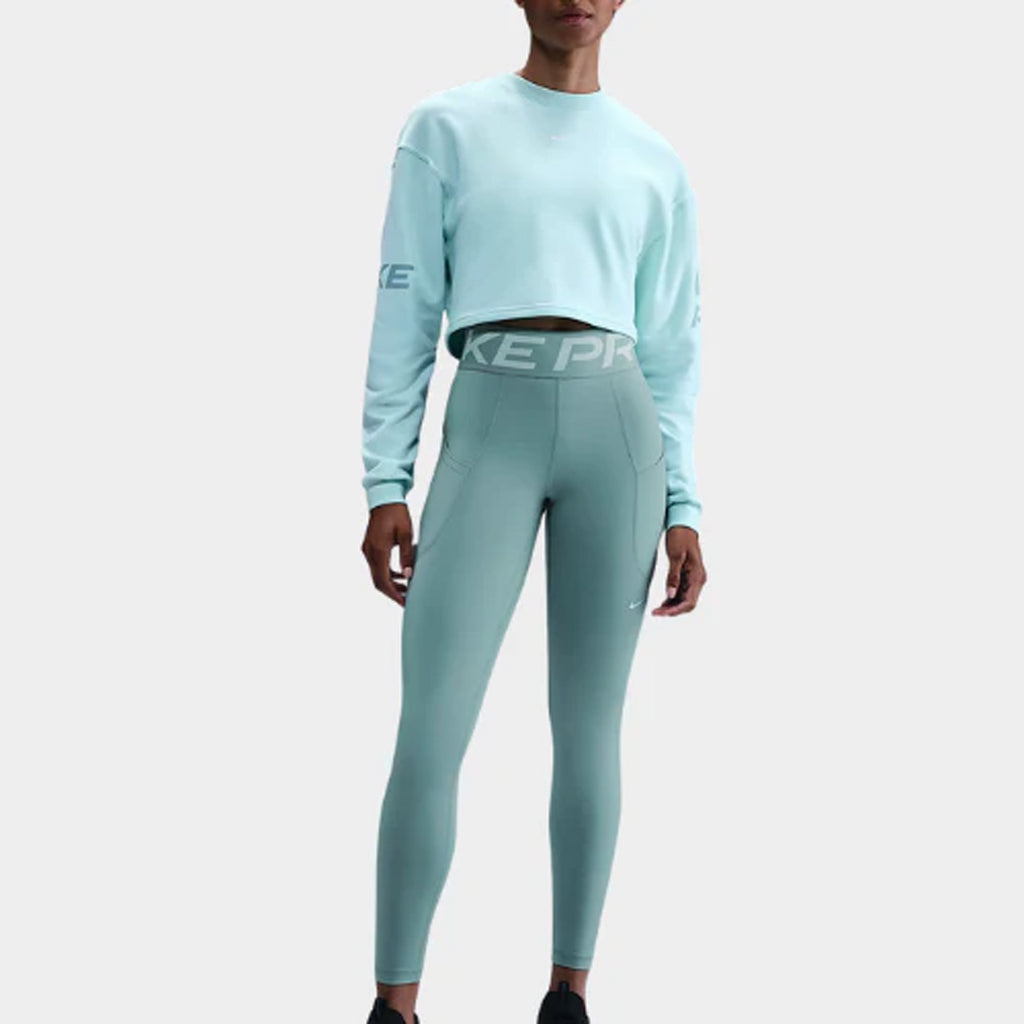 Nike Pro Sculpt High-Waisted 7/8 Women's Running Leggings - Smokey Blue