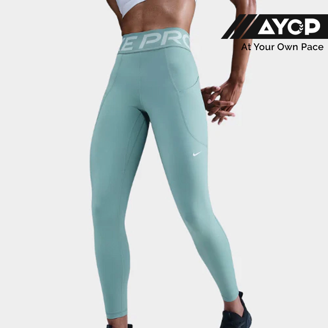 Nike Pro Sculpt High-Waisted 7/8 Women's Running Leggings - Smokey Blue