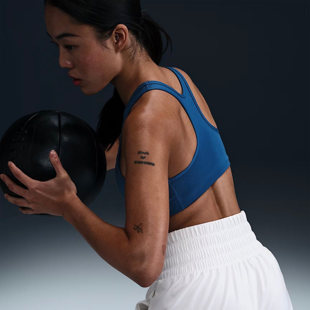 Nike Swoosh Medium-Support Women's Sports Bra - Court Blue