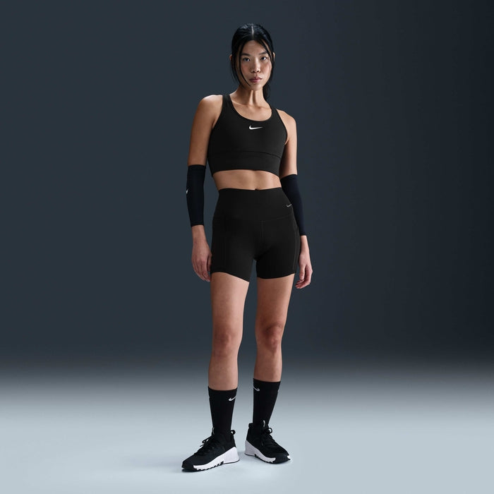 Nike Swoosh Pocket Women's Medium-Support Padded Longline Sports Bra