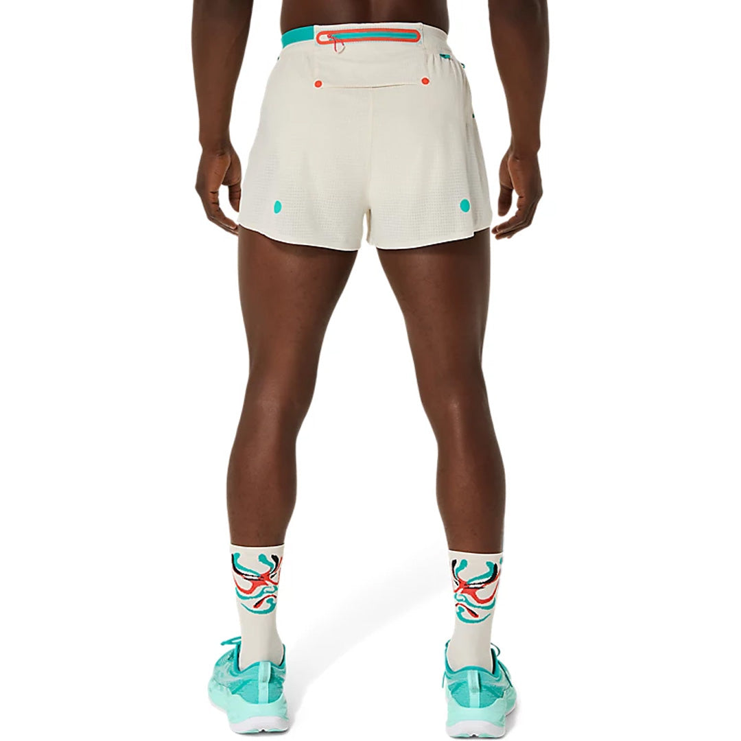 Asics Limited Series Metarun Split Men's Running Shorts - Birch