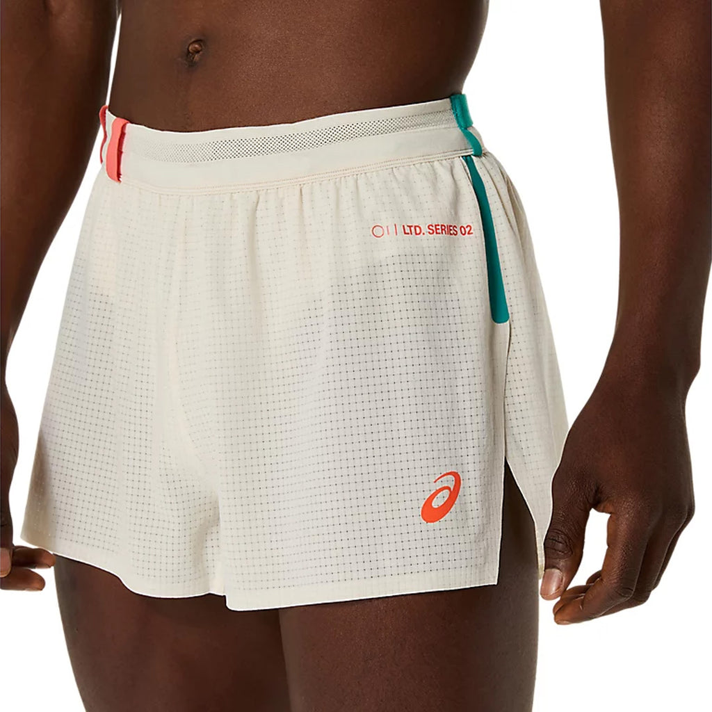 Asics Limited Series Metarun Split Men's Running Shorts - Birch