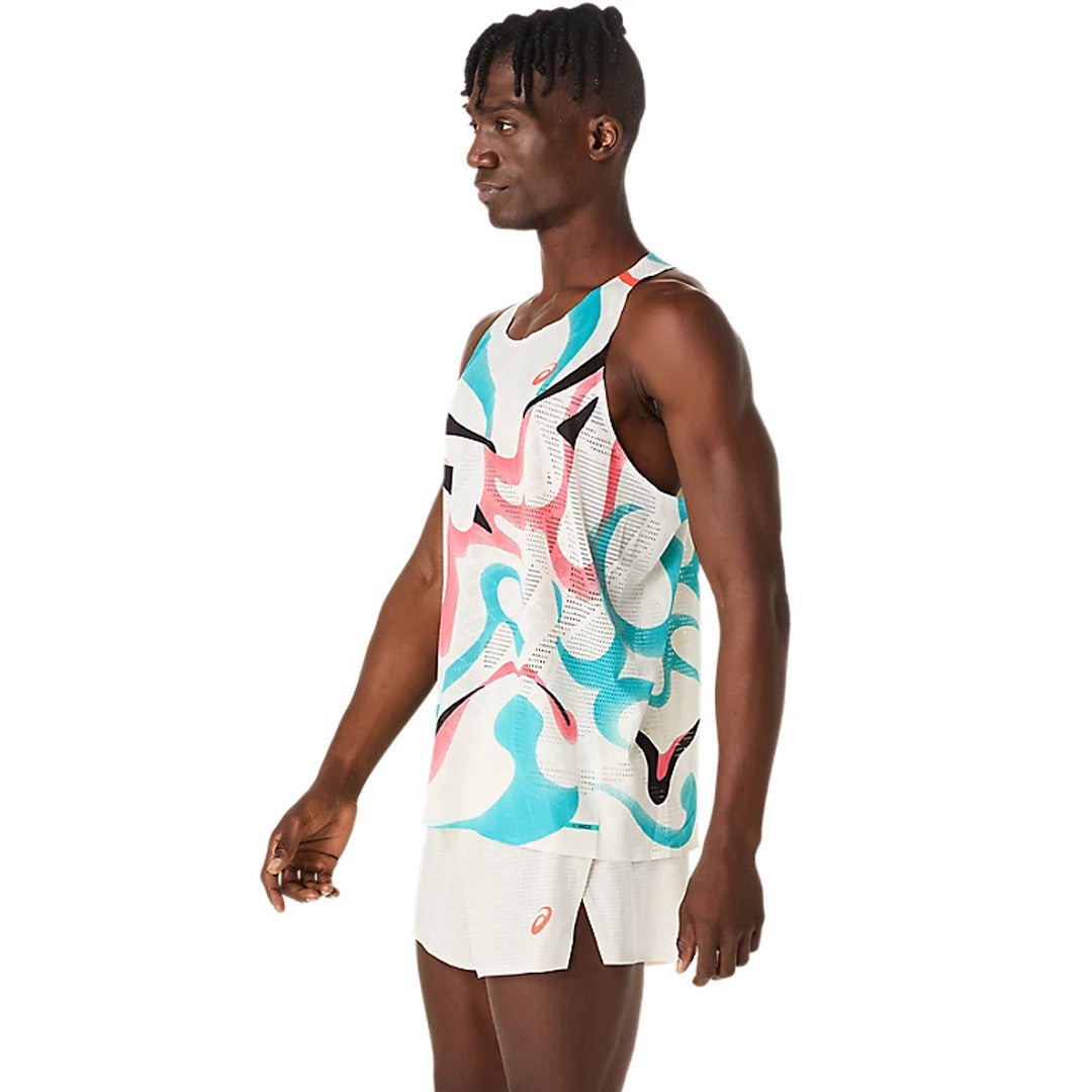 Asics Limited Series Metarun Men's Running Singlet - Birch