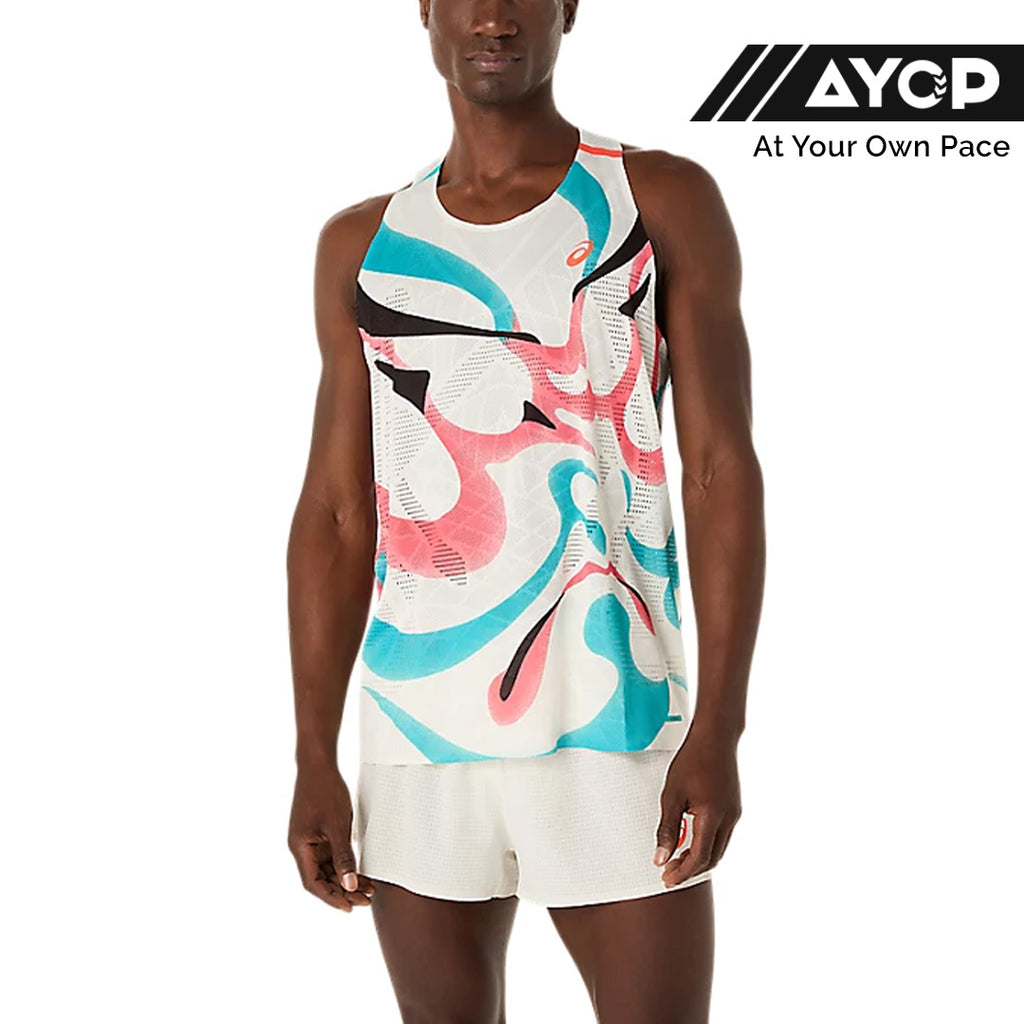 Asics Limited Series Metarun Men's Running Singlet - Birch