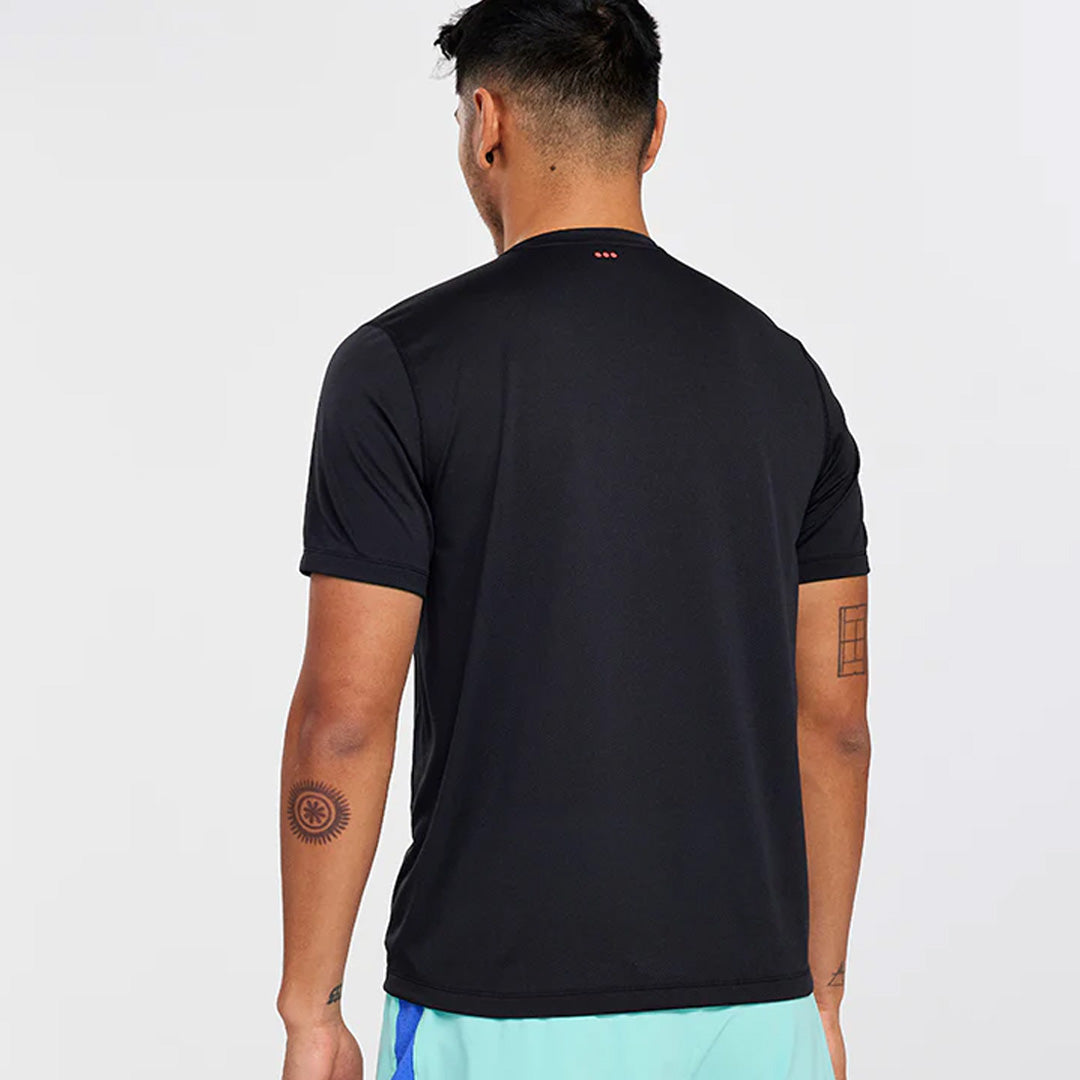 Saucony Stopwatch Short Sleeve men's Running T-Shirt - Black