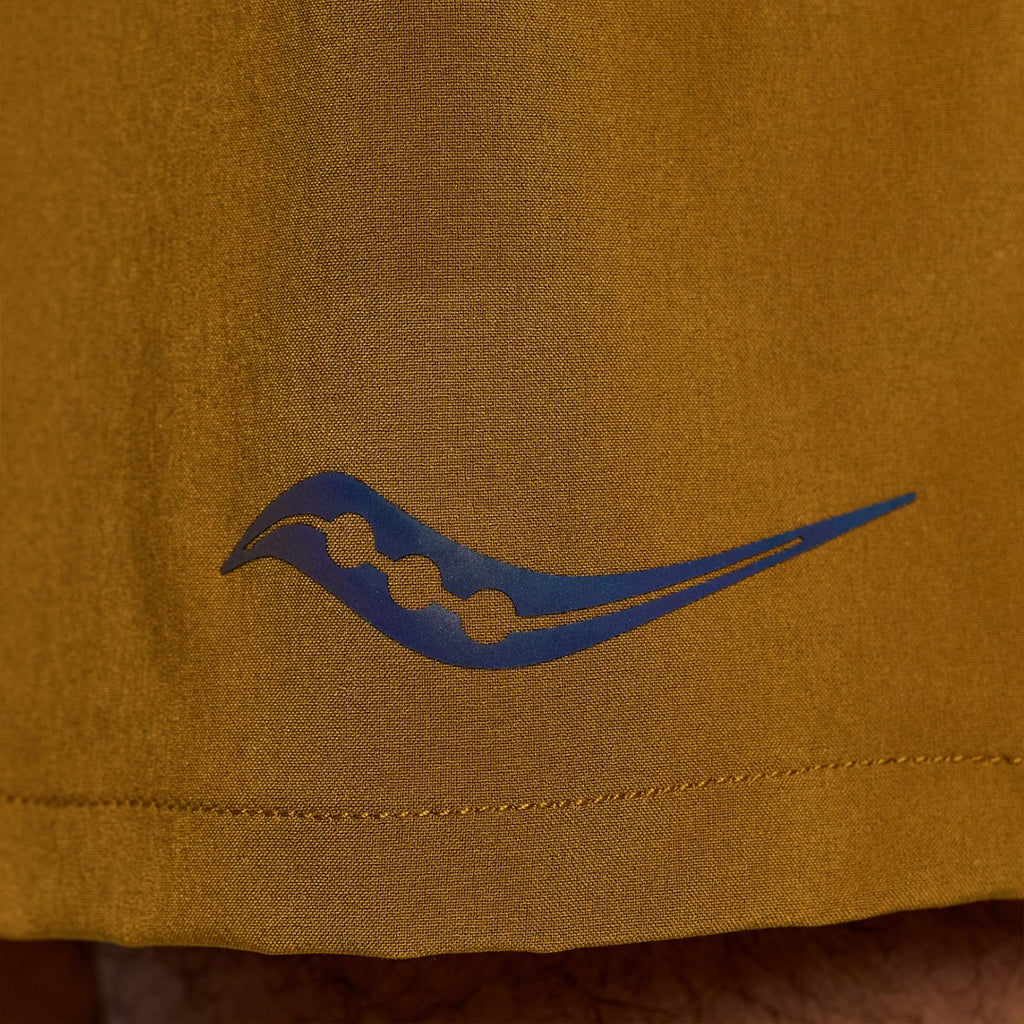 Saucony Outpace 3-inch Men's Running Shorts - Bronze