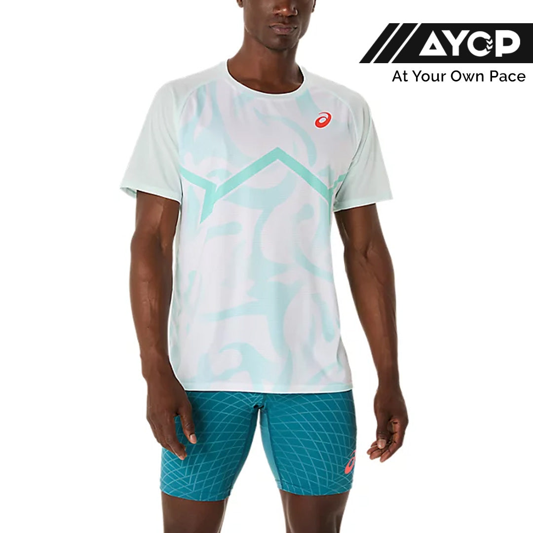 Asics Light Knit Men's Running T-Shirt - Soothing Sea