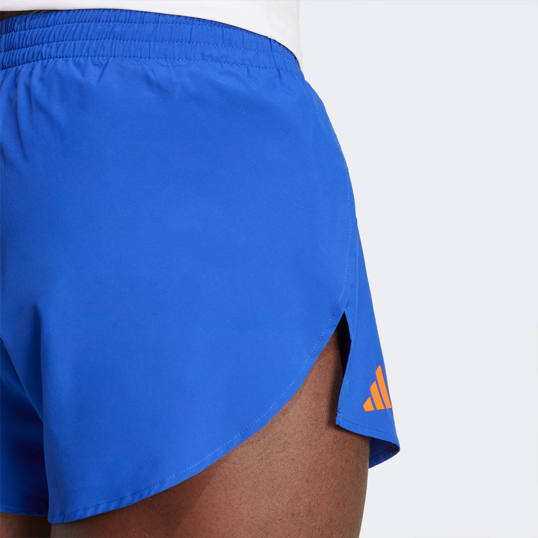 Adidas Adizero Essentials Running Split Men's Running Shorts - Semi Lucid Blue