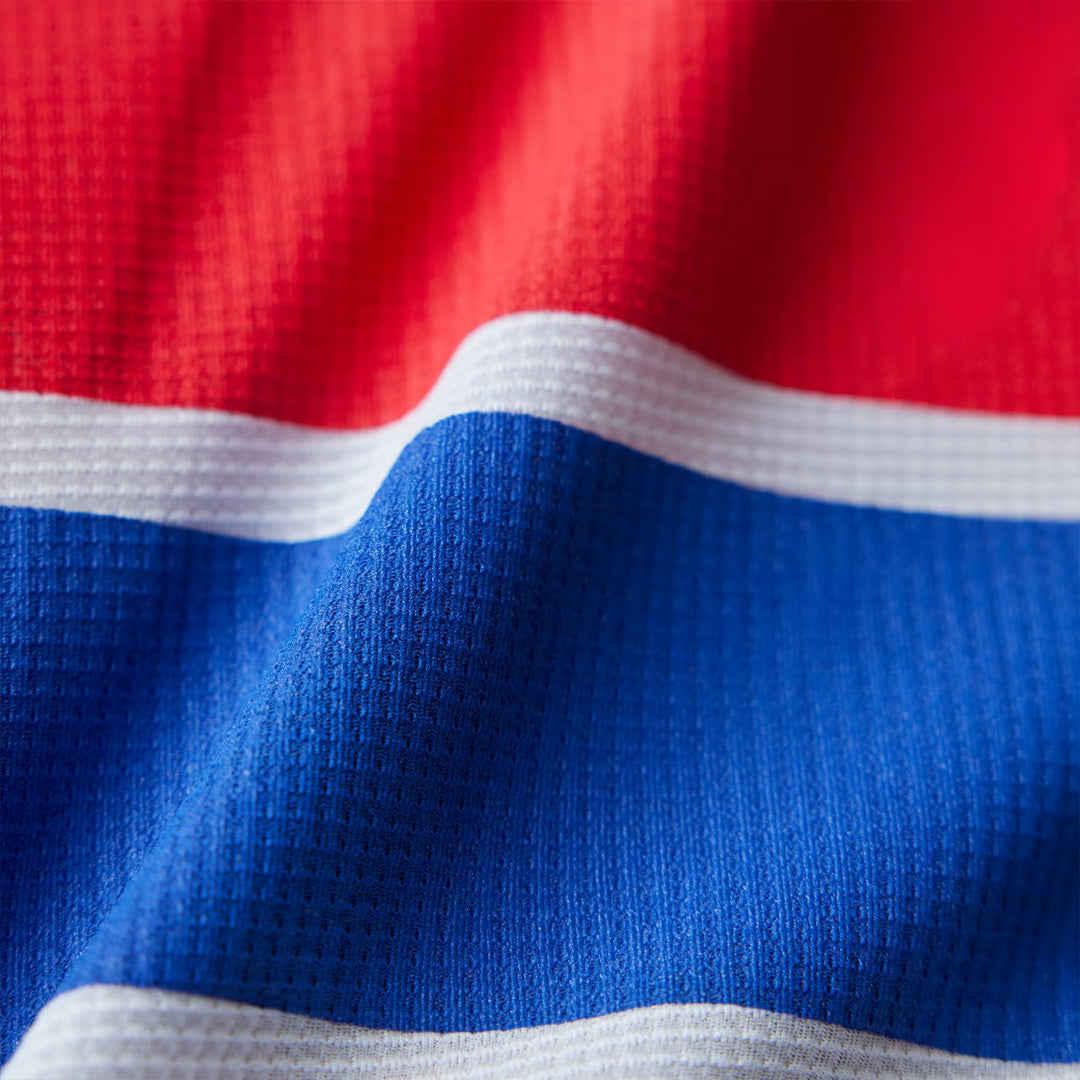 Adidas Adizero Retro Running Men's Running T-Shirt - White/Red/Blue