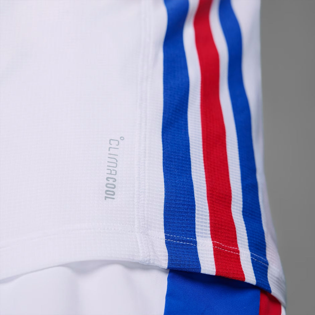 Adidas Adizero Retro Running Men's Running T-Shirt - White/Red/Blue