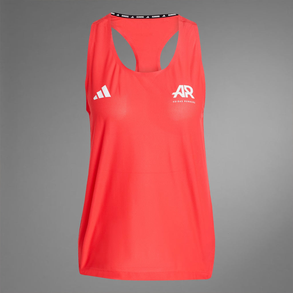 Adidas Runners CLIMACOOL Women's Running Singlet - Semi Lucid Red