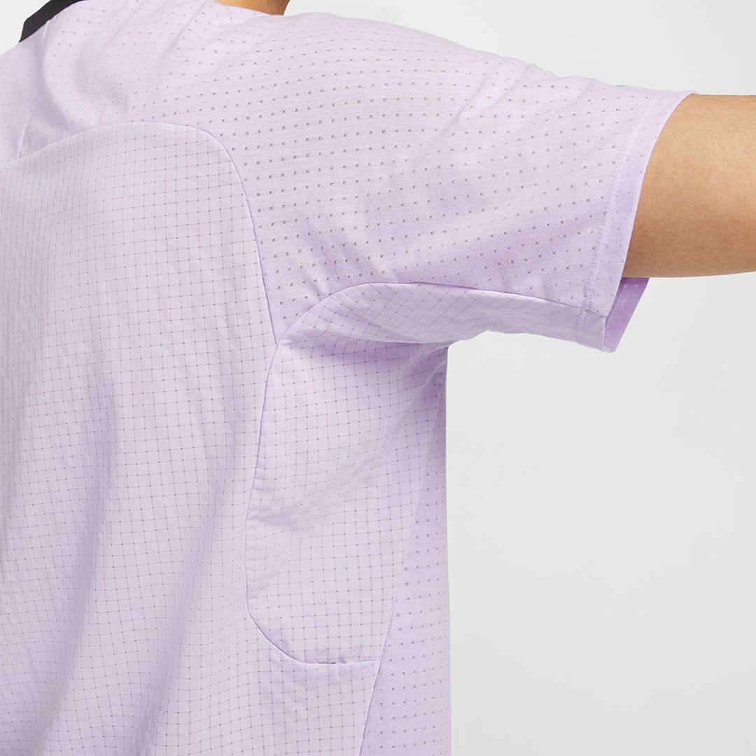 Nike Dri-FIT Trail Solar Chase Men's Running T-Shirt - Misty Purple