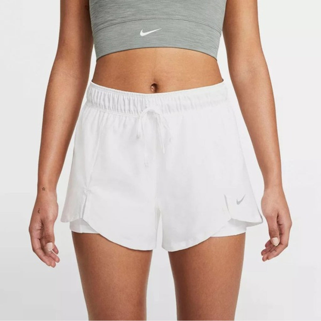 Nike Dri-FIT Flex Essentials 2-in-1 Women's Running Shorts  - White