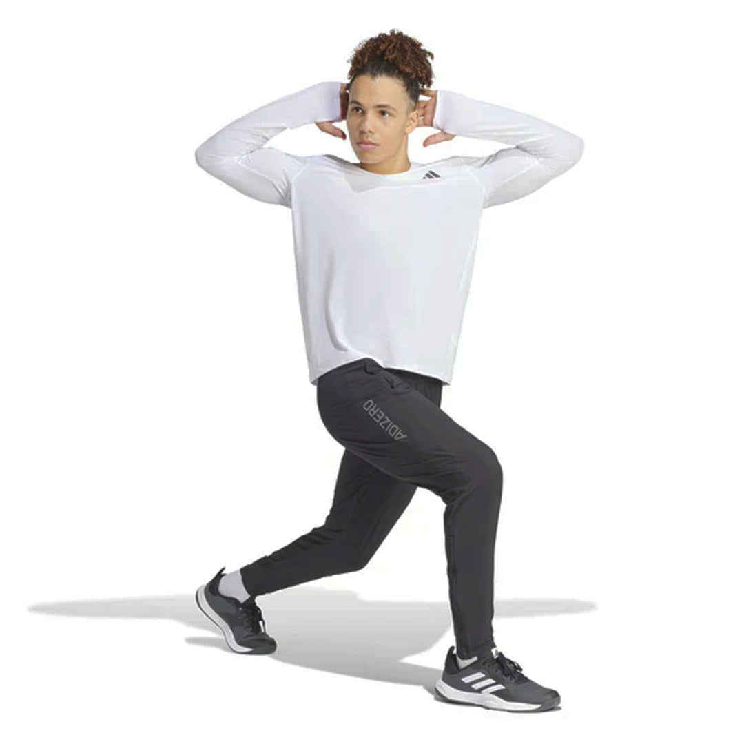 Adidas Own The Run Long Sleeve Men's Running T-Shirt - White