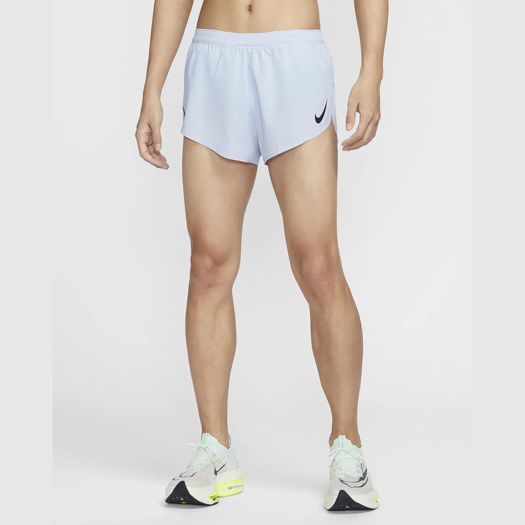 Nike Dri-FIT ADV Aeroswift 2-inch Men's Racing Shorts - Football Grey