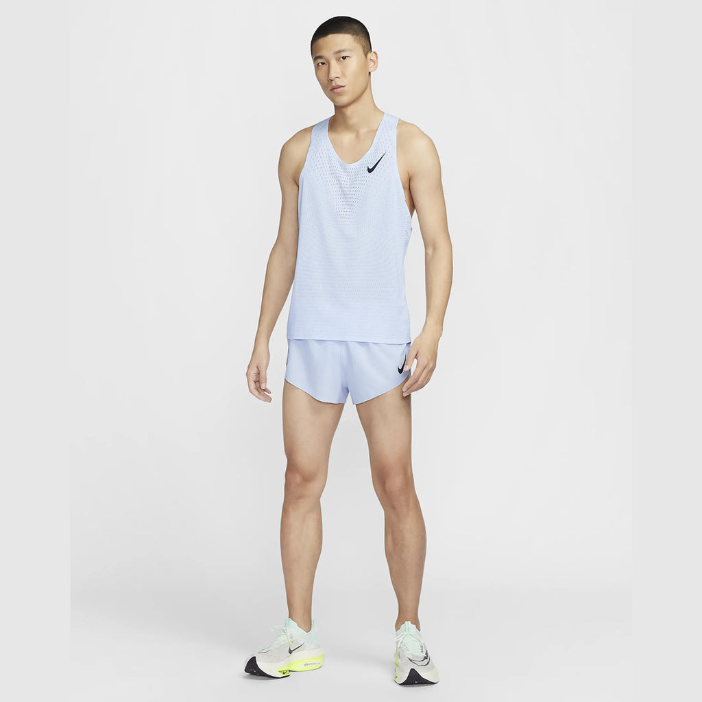 Nike Dri-FIT ADV Aeroswift 2-inch Men's Racing Shorts - Football Grey