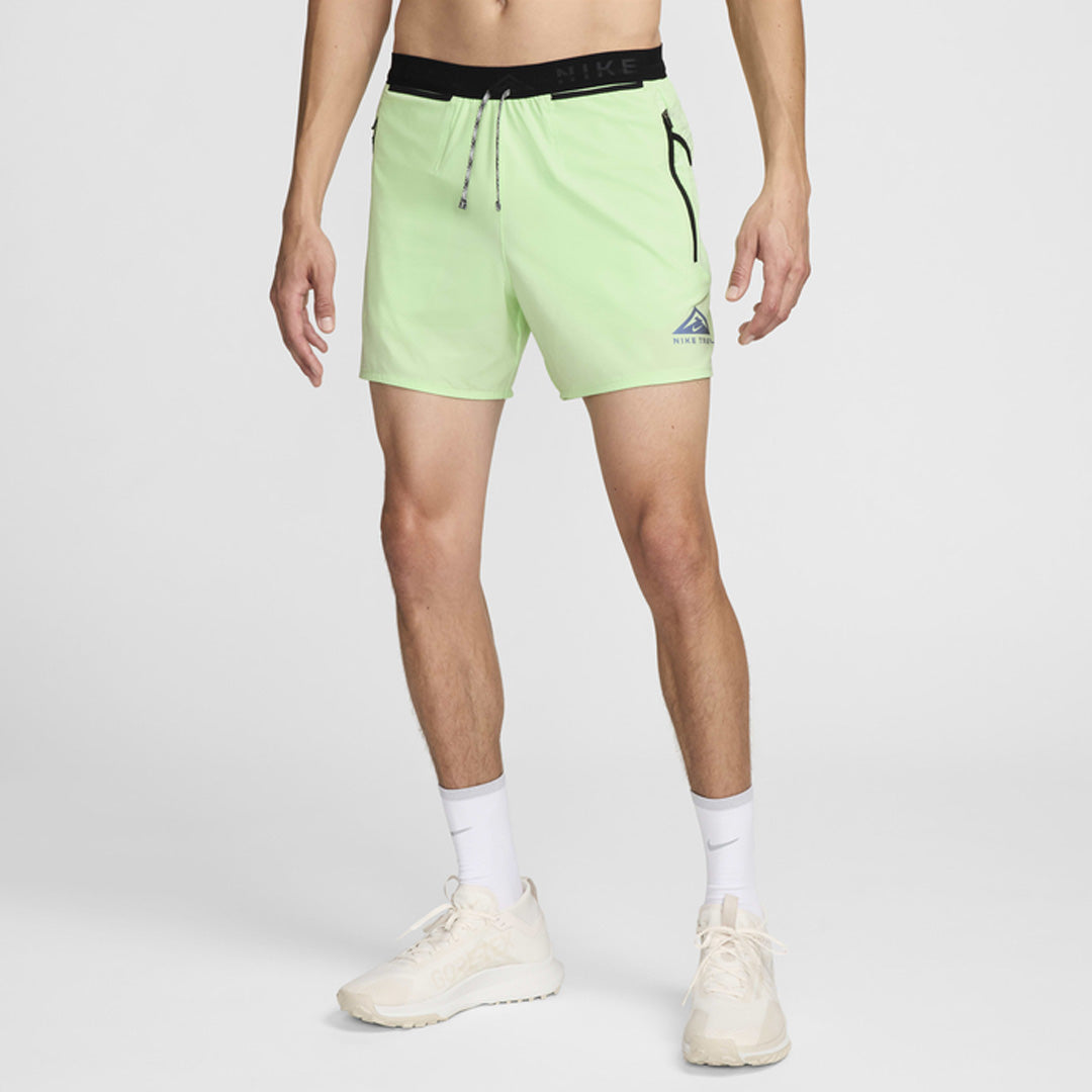 Nike Dri-FIT Trail Second Sunrise Men's Running Shorts - Vapour Green